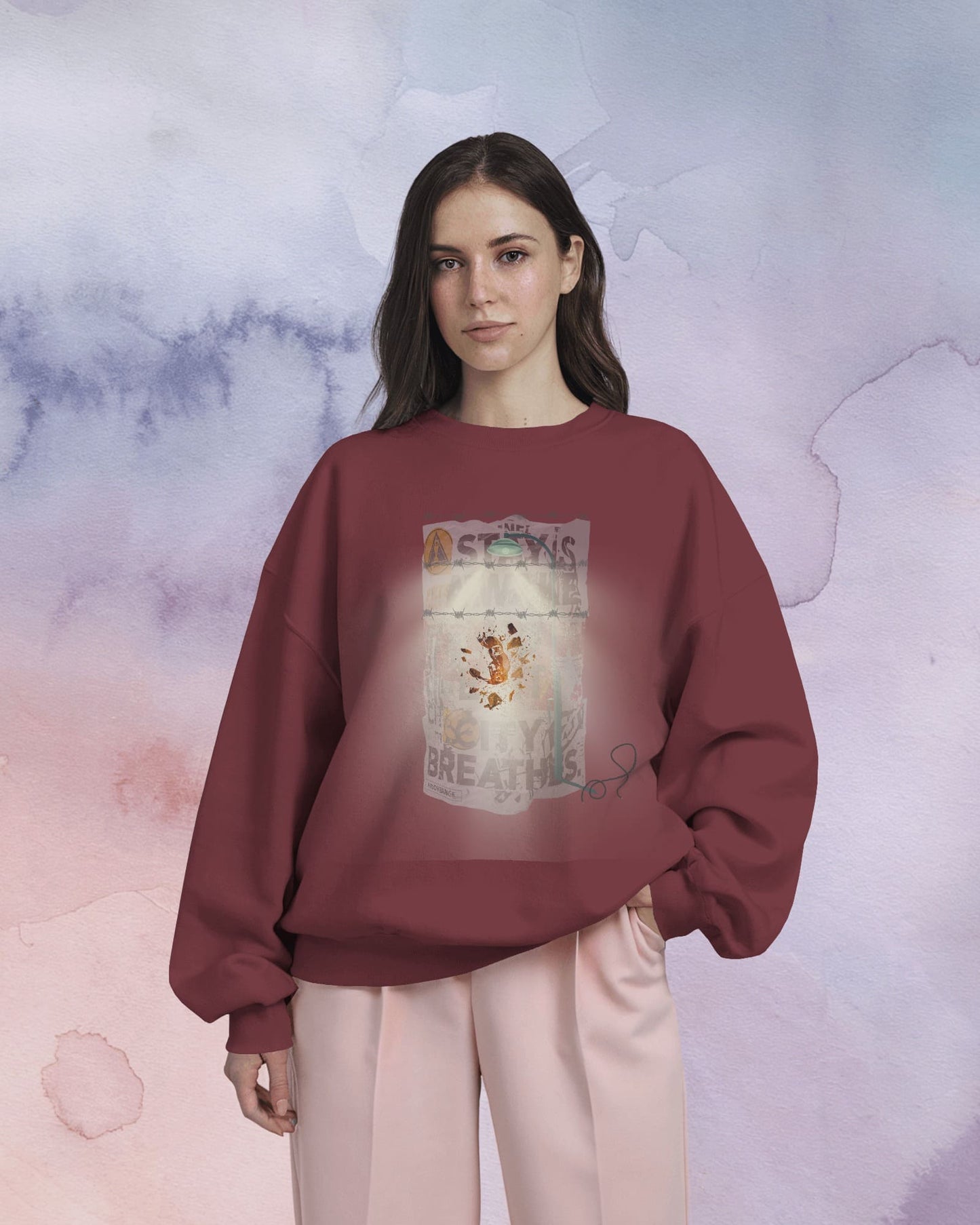 Street Lamp- Women Sweatshirt