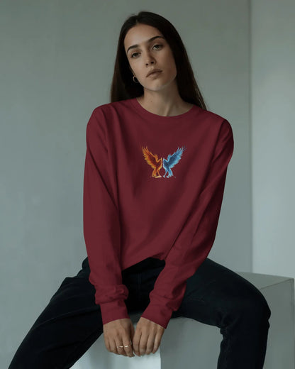 Fire & Ice-Women Sweatshirt