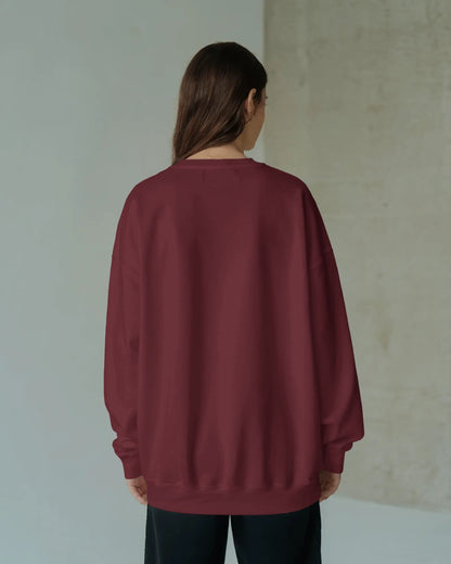 Plain Sweatshirts- Women