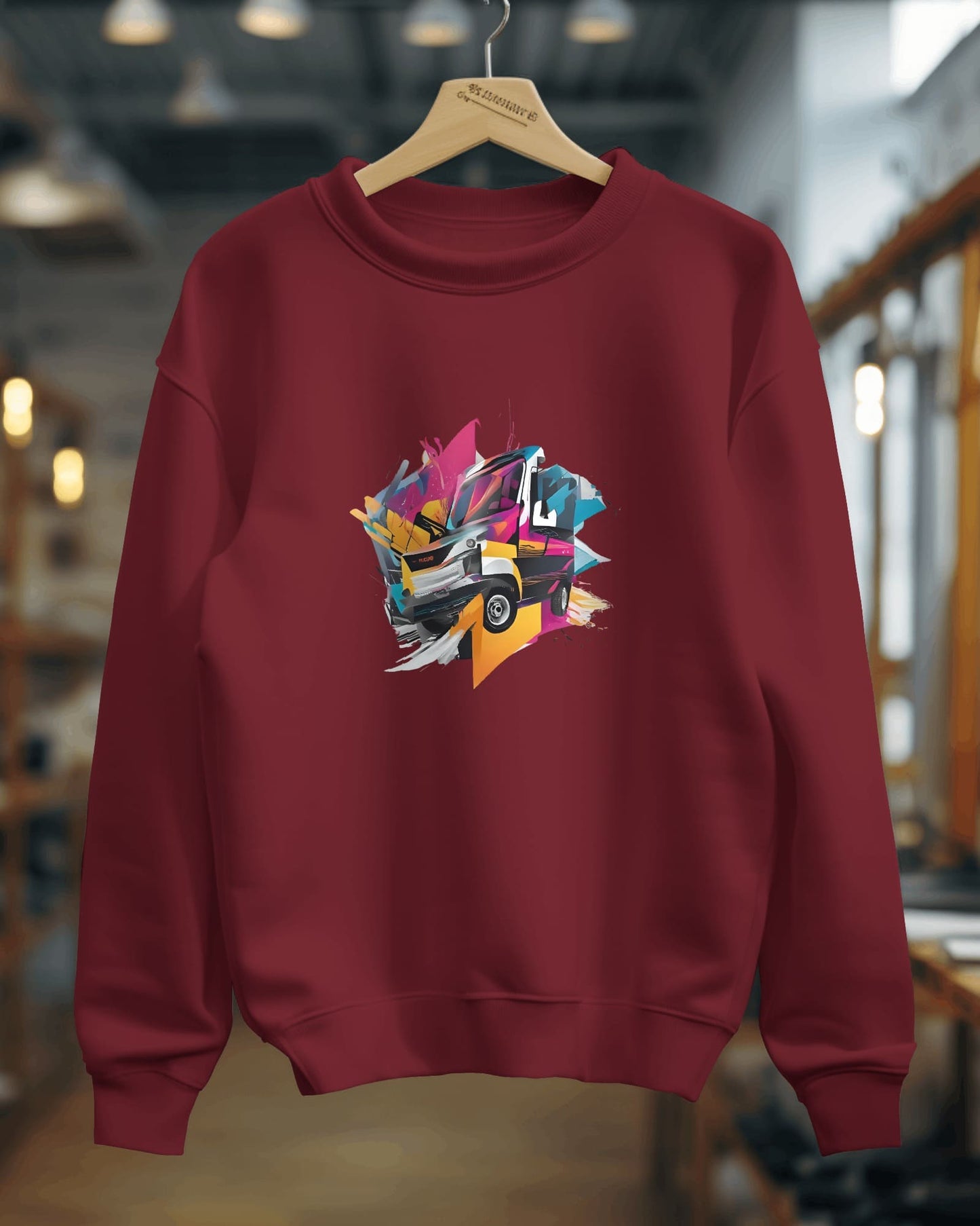 Abstract Design- Men Sweatshirt