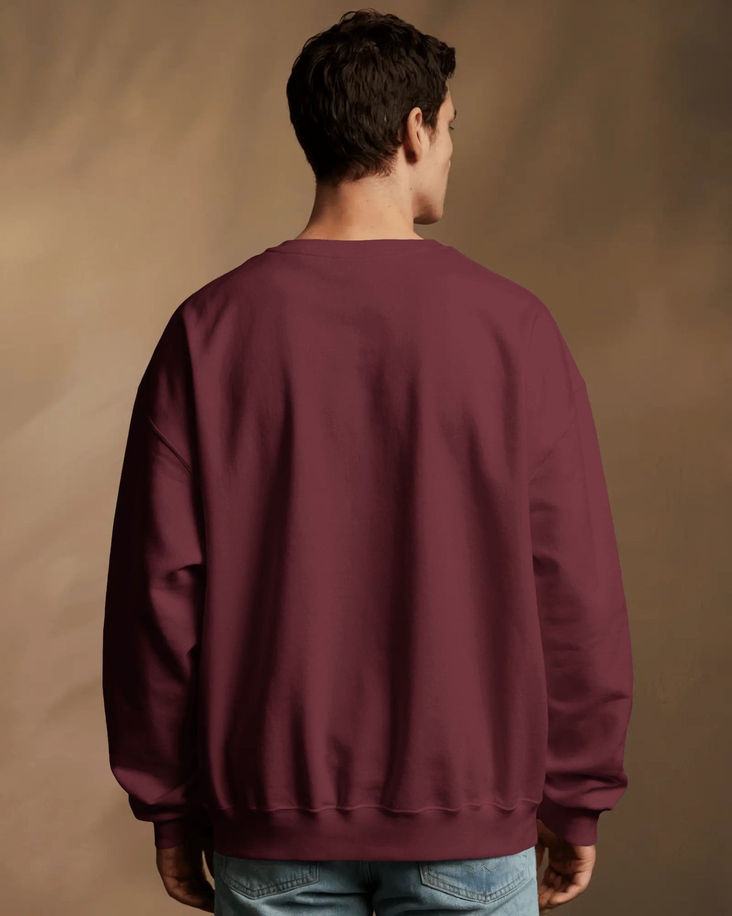 Plain Sweatshirts- Men