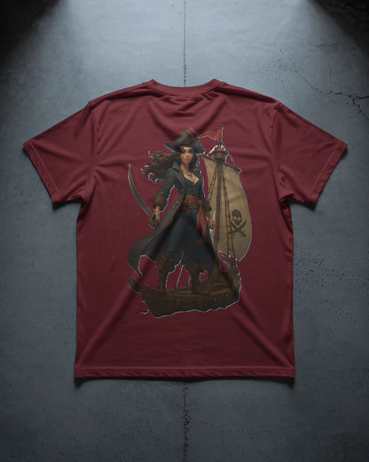 Rule The Tides- Women Half Sleeve Round Neck T-shirt