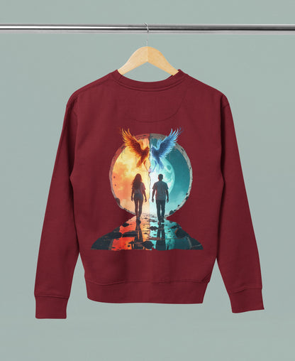 Fire & Ice-Men Sweatshirt