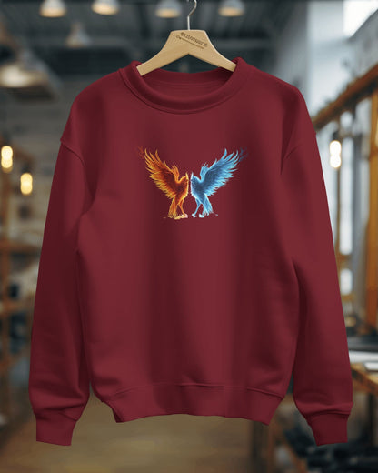 Fire & Ice-Men Sweatshirt