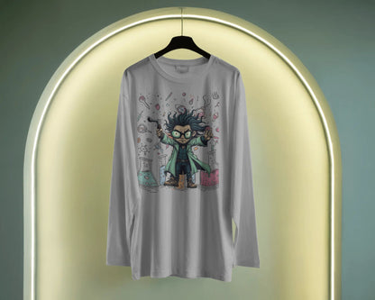 Scientists Experiment- Men Full Sleeve T-shirt