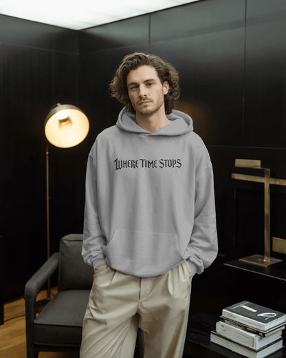 Where Time Stops-Men Hoodie