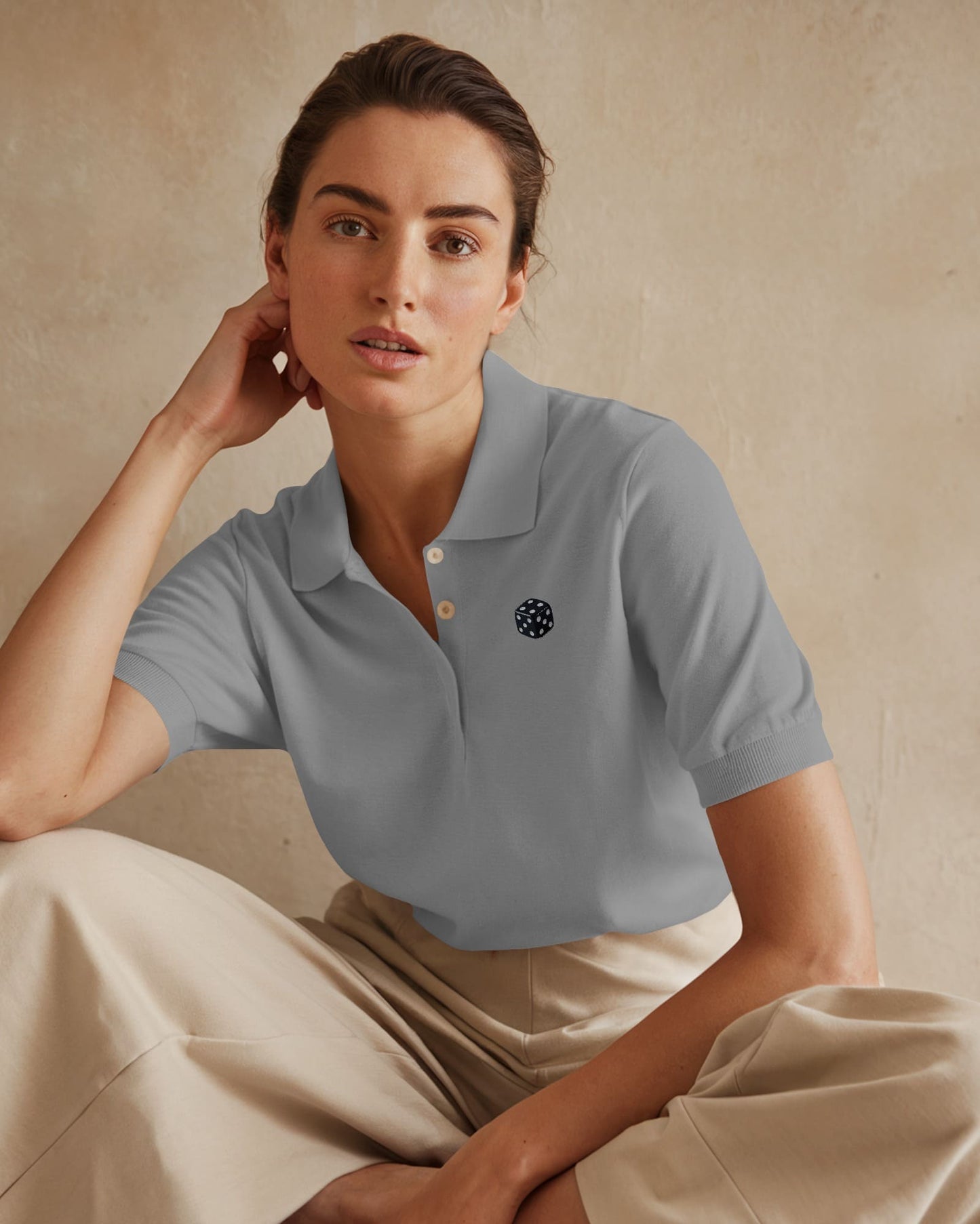 Dice-Women Polo T-shirt
