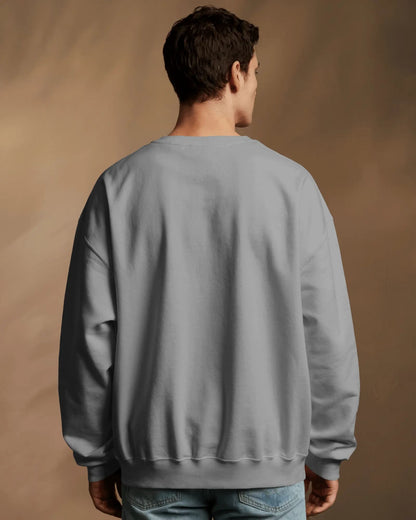 Plain Sweatshirts- Men