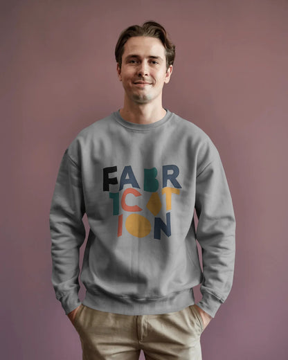 Fabrication Word Art- Men Sweatshirt