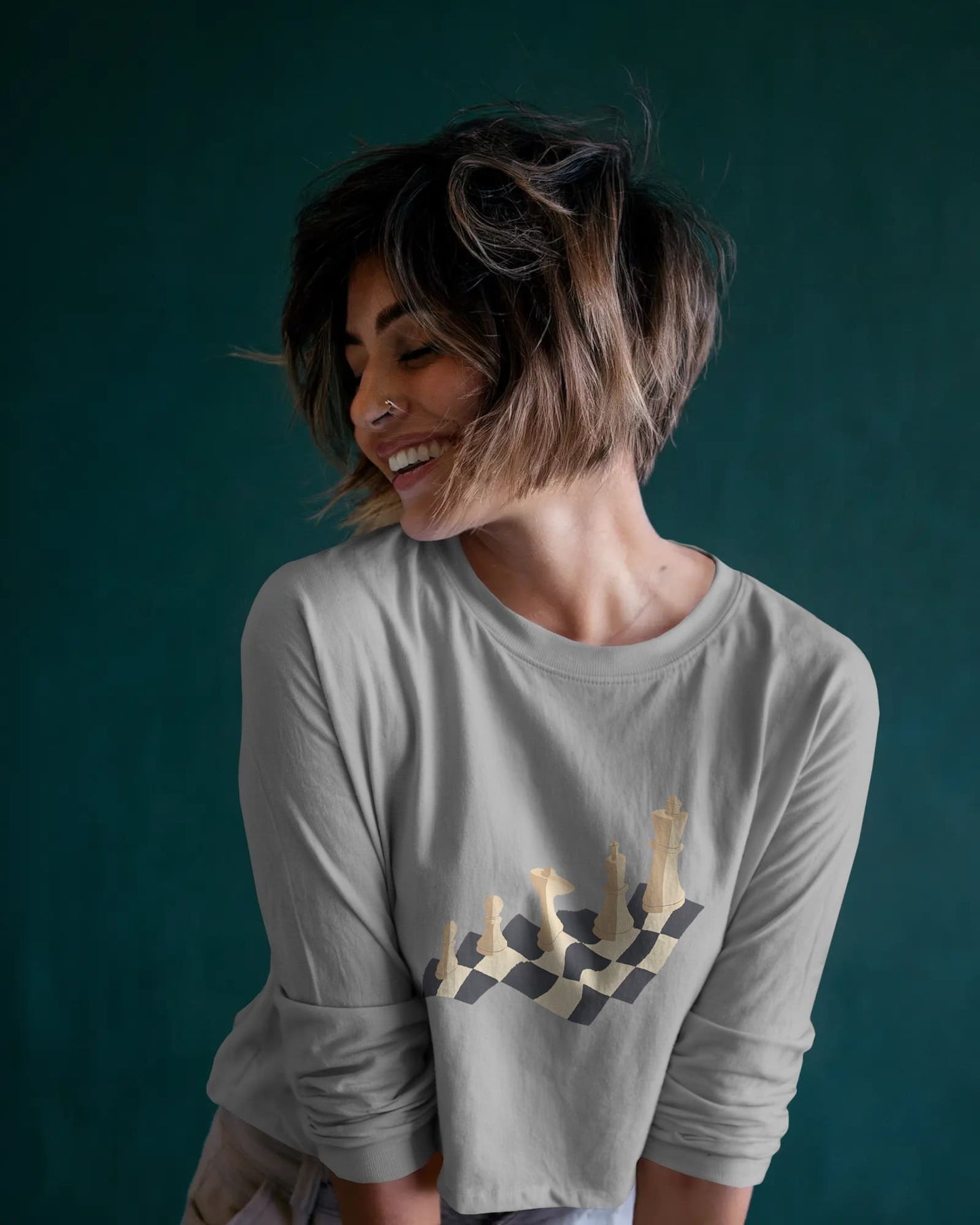 Chess- Women Full Sleeve T-shirt