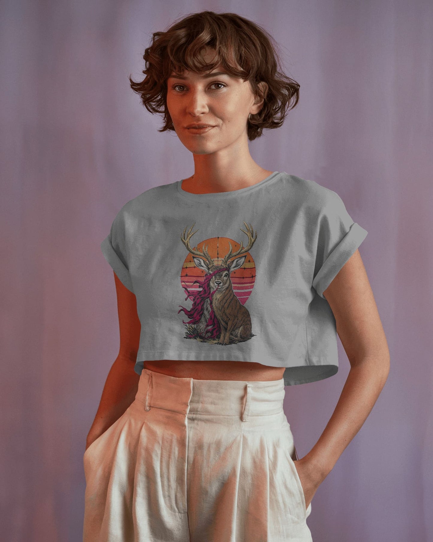 Deer- Crop Top