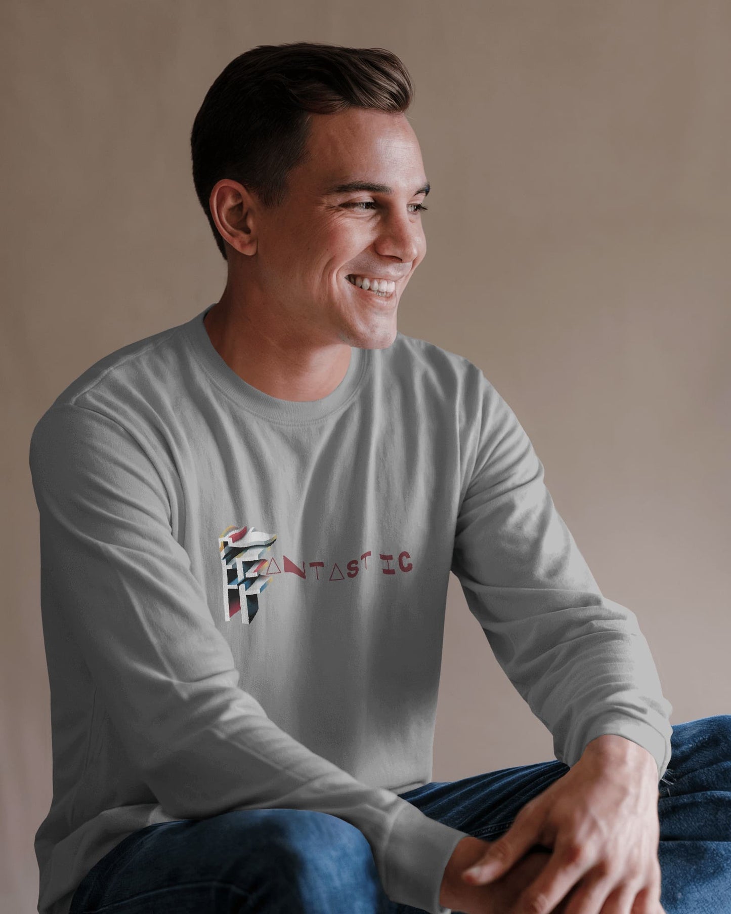 Fantastic- Men Full Sleeve T-shirt