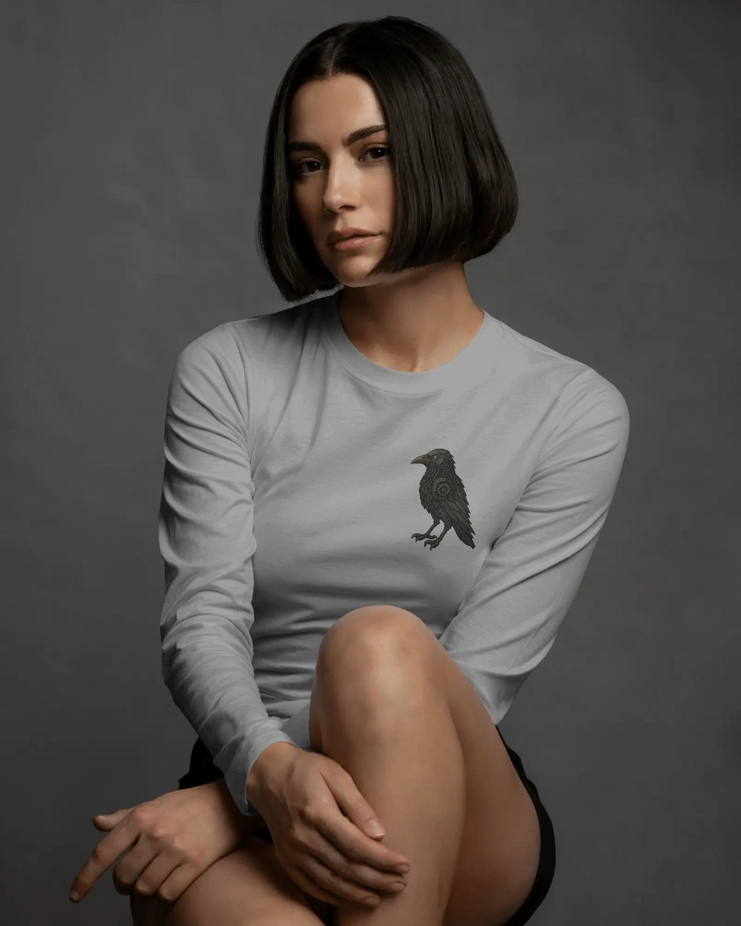 The Raven Endures- Women Full Sleeve T-shirt