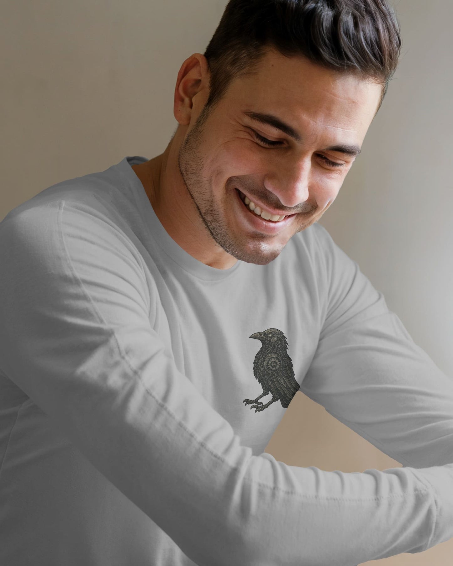 The Raven Endures- Men Full Sleeve T-shirt