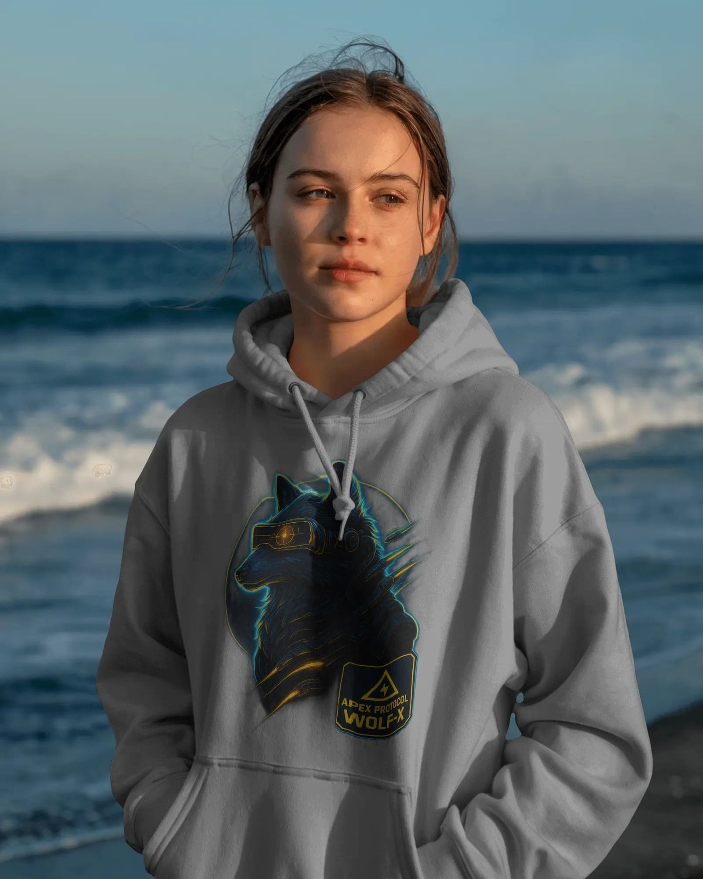 Wolf Tech- Women Hoodie