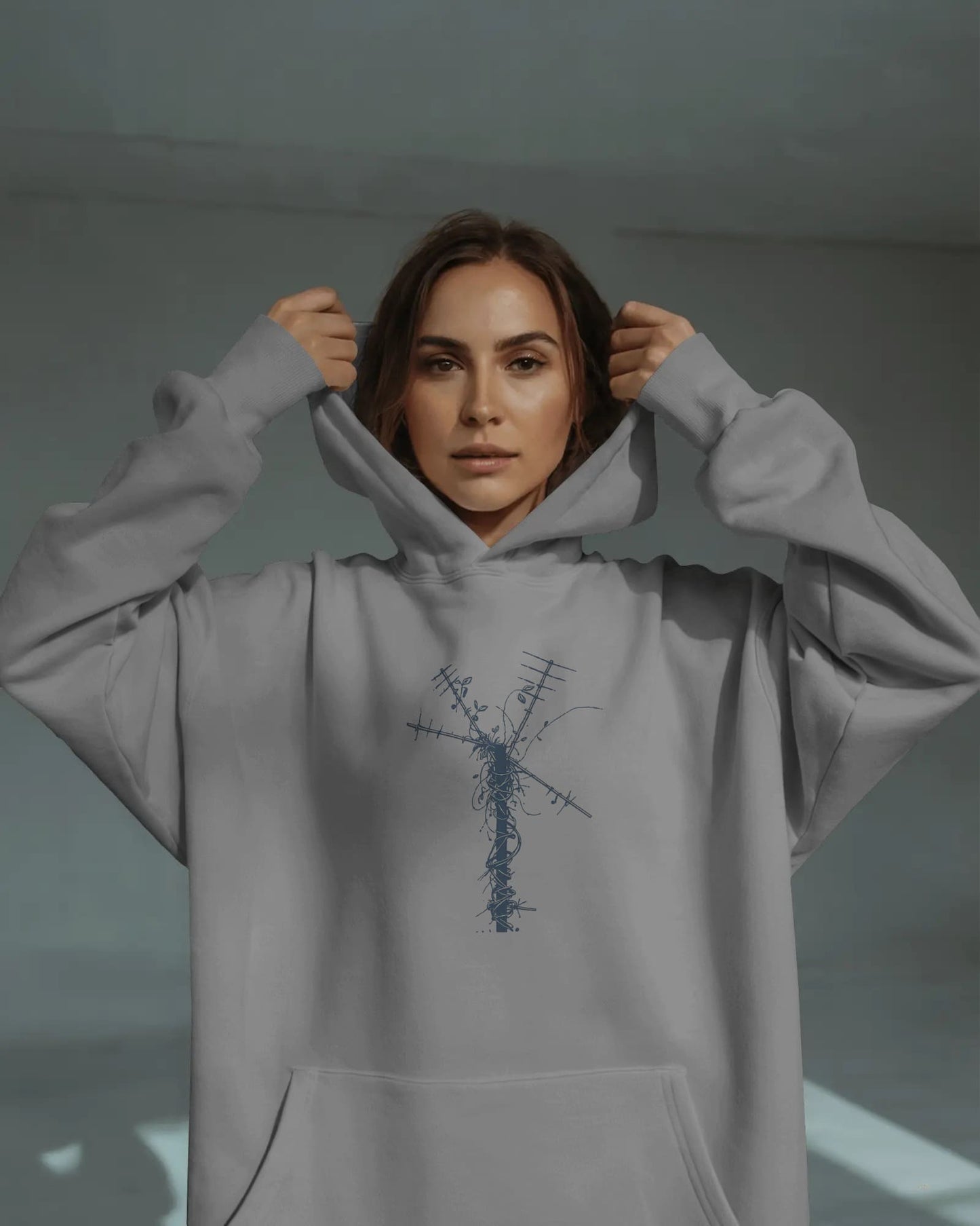 Satellite Space- Women Hoodie