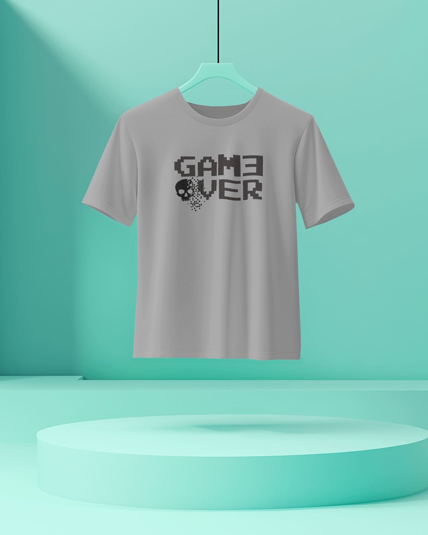 Game Over- Women Half Sleeve Round Neck T-Shirt
