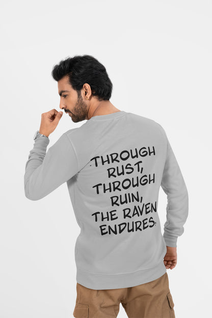 The Raven Endures- Men Full Sleeve T-shirt