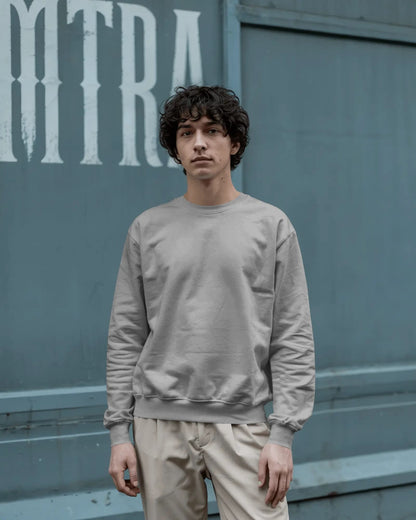 Plain Sweatshirts- Men