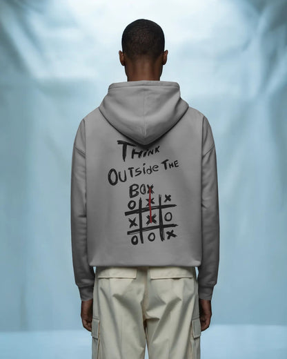 Think Outside Box- Men Hoodie