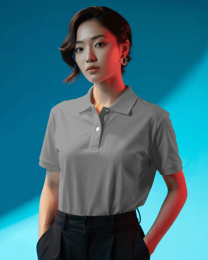 Plain-Women Polo T-Shirts