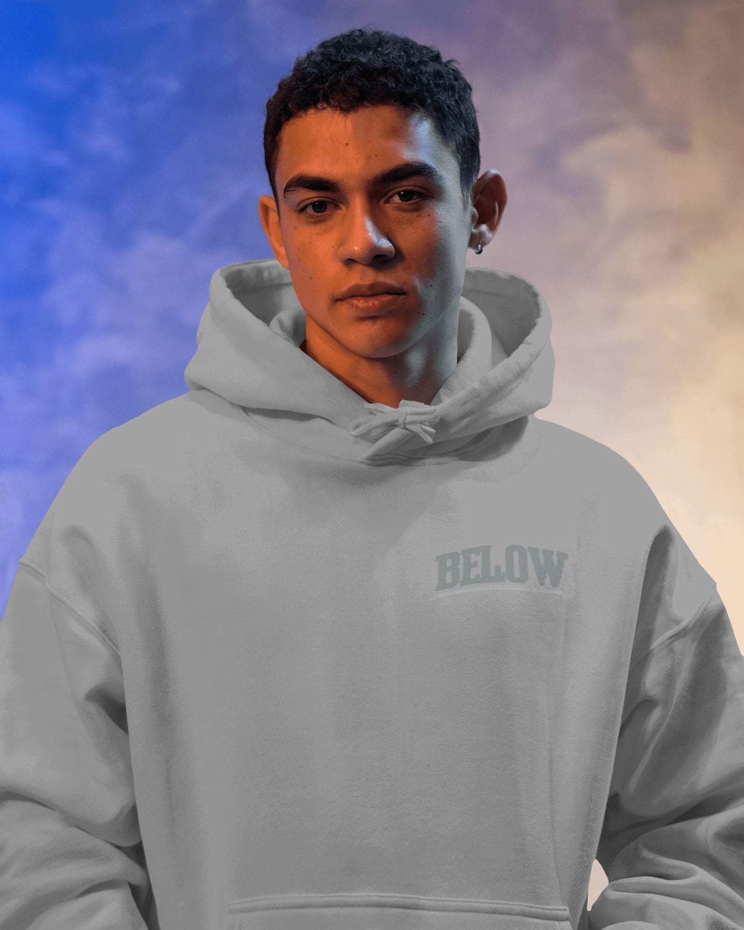 Below-Men Hoodie