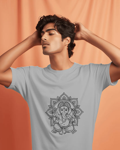 Ganesh Ji Line Sketch
