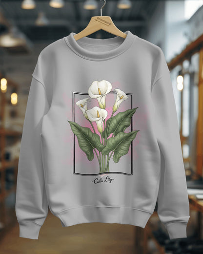 Lily Flower- Men Sweatshirt