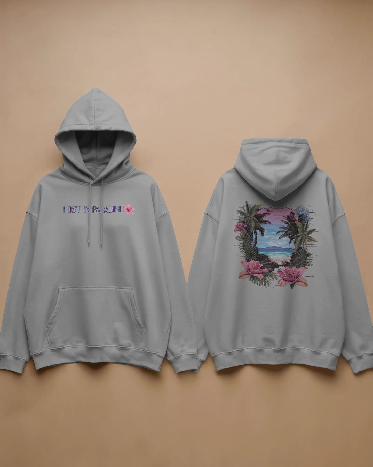 Lost in Paradise- Men Hoodie
