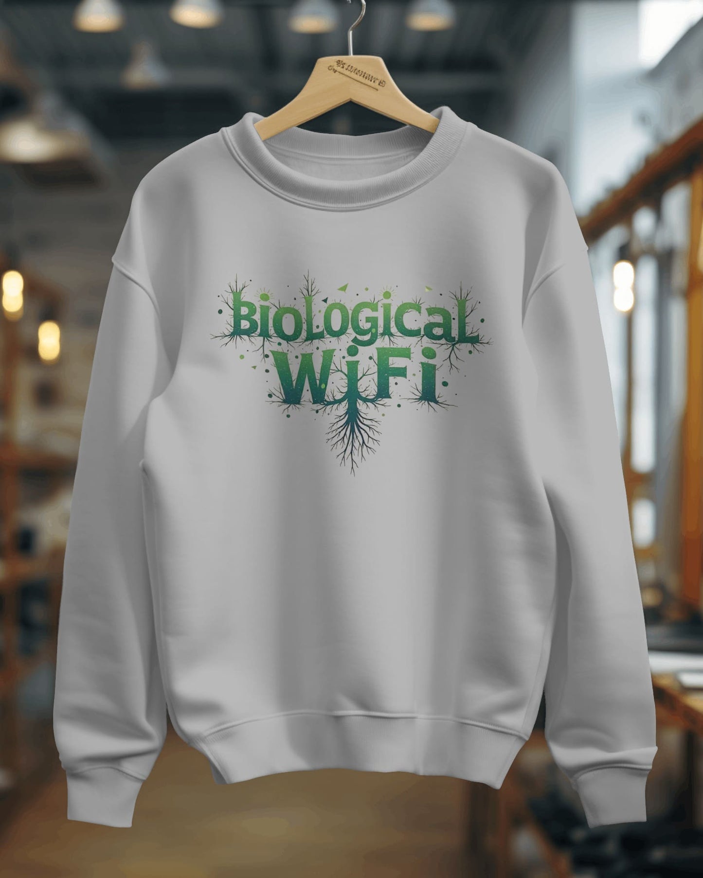 Biological Wifi-Men Sweatshirt