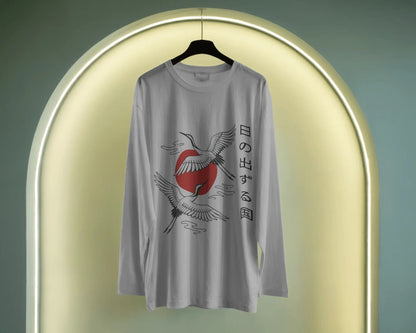 Land of Rising Sun- Men Full Sleeve T-shirt