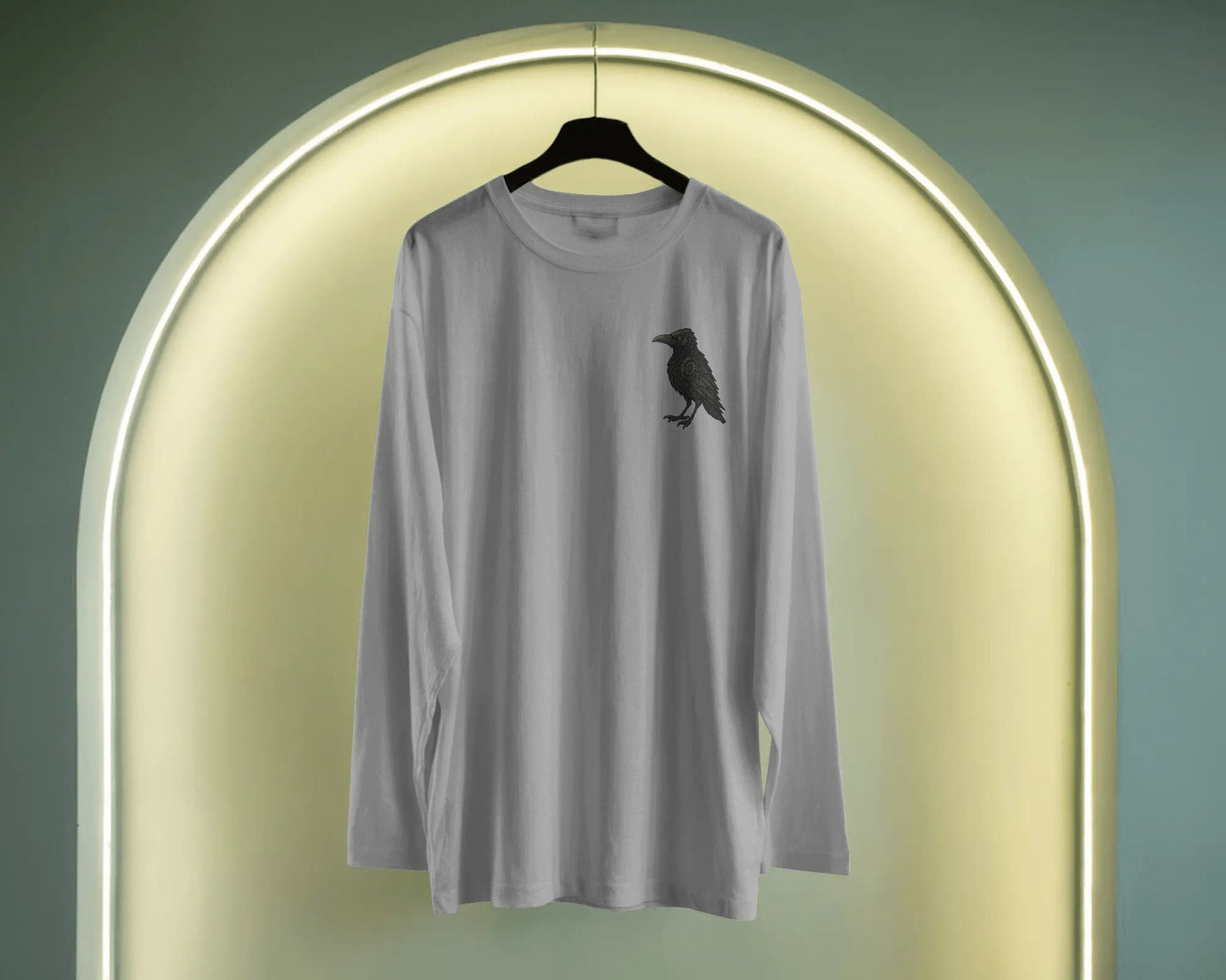 The Raven Endures- Men Full Sleeve T-shirt