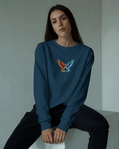 Fire & Ice-Women Sweatshirt