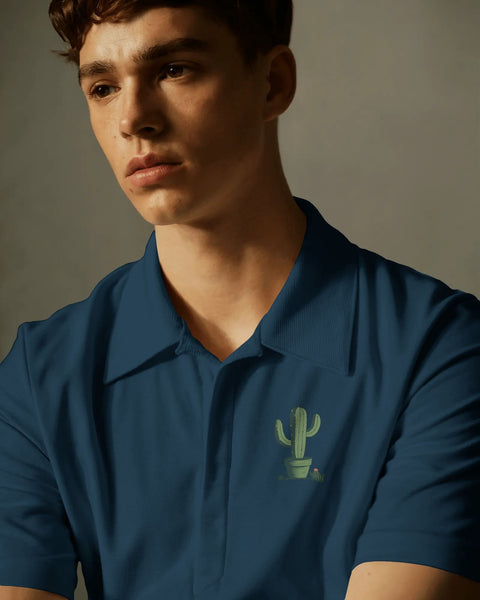 Catcus - Men Polo T-shirt