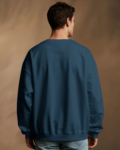 Plain Sweatshirts- Men