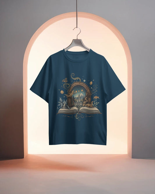 Magical Book- Men Oversize T-shirt