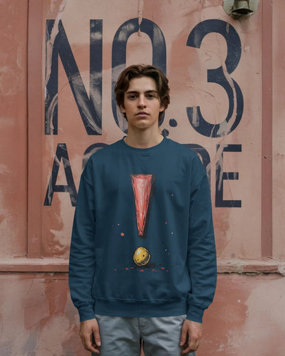 Exclamatory Mark- Men Sweatshirt