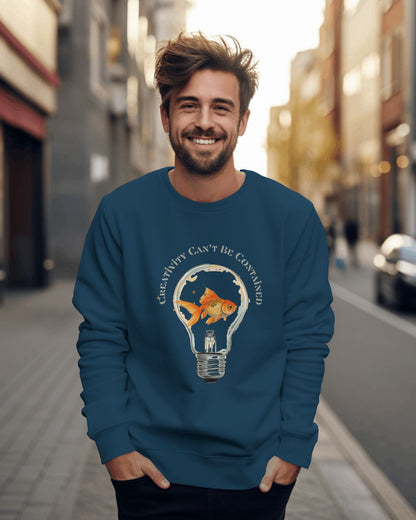 Creativity Can't be Contained- Men Sweatshirt