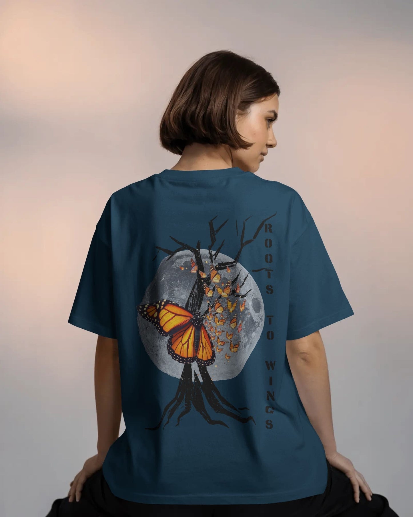 Roots to Wings- Women Oversize T-shirt