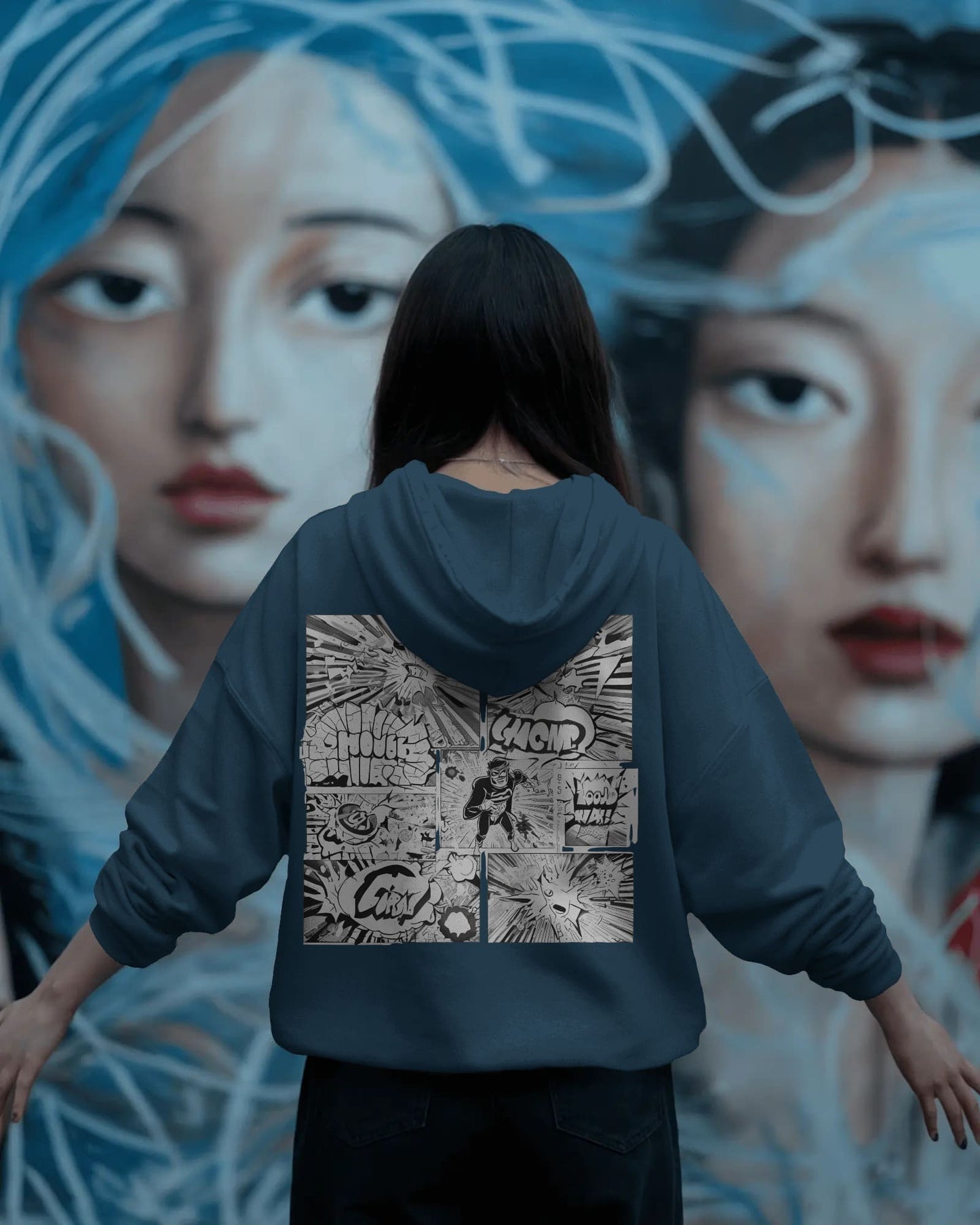 Comic Stories- Women Hoodie