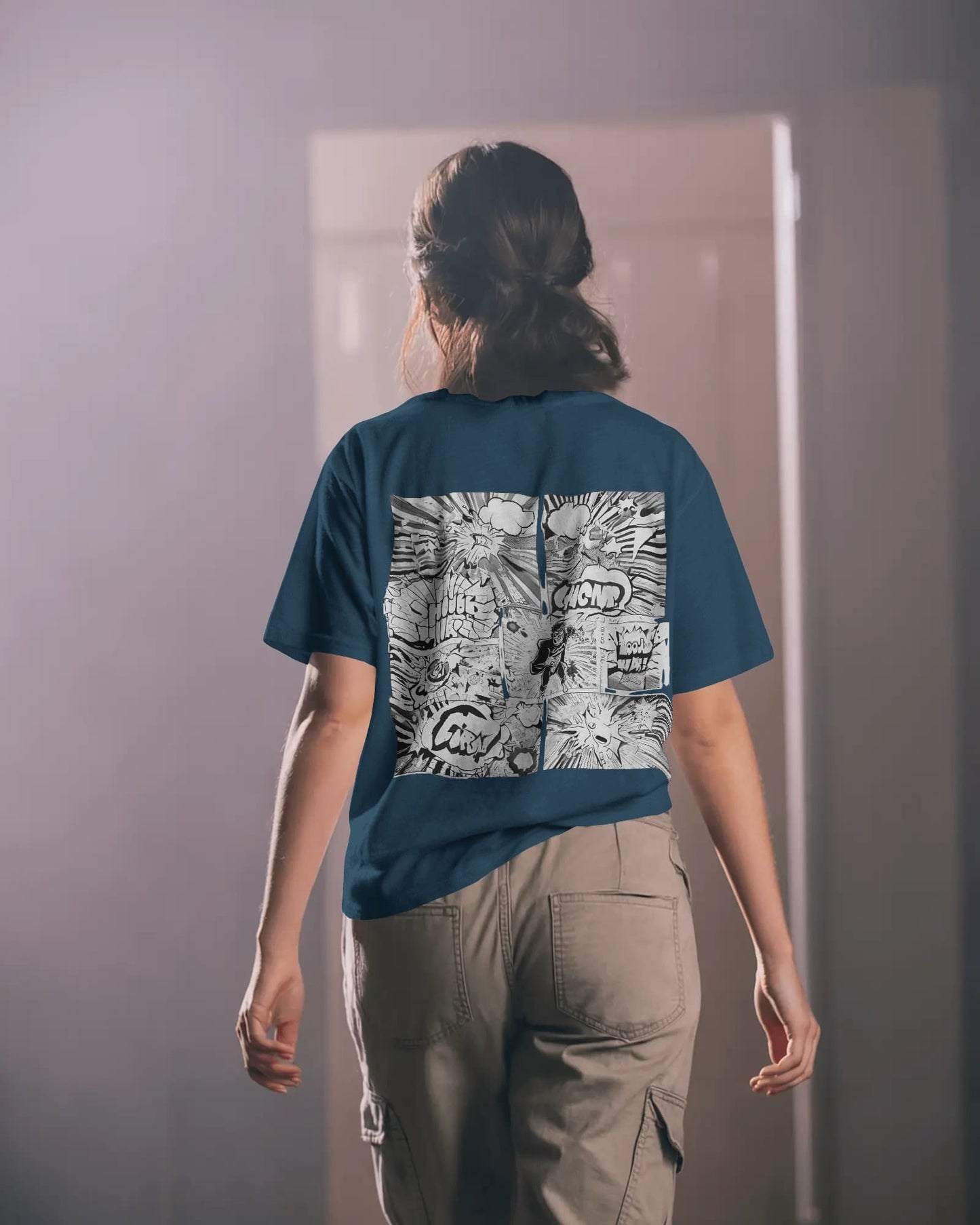 Comic Stories- Women Oversize T-Shirt