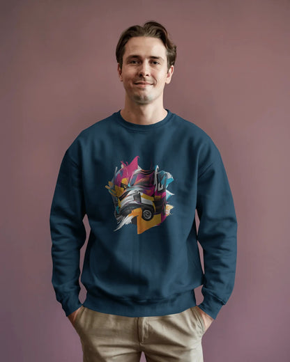 Abstract Design- Men Sweatshirt