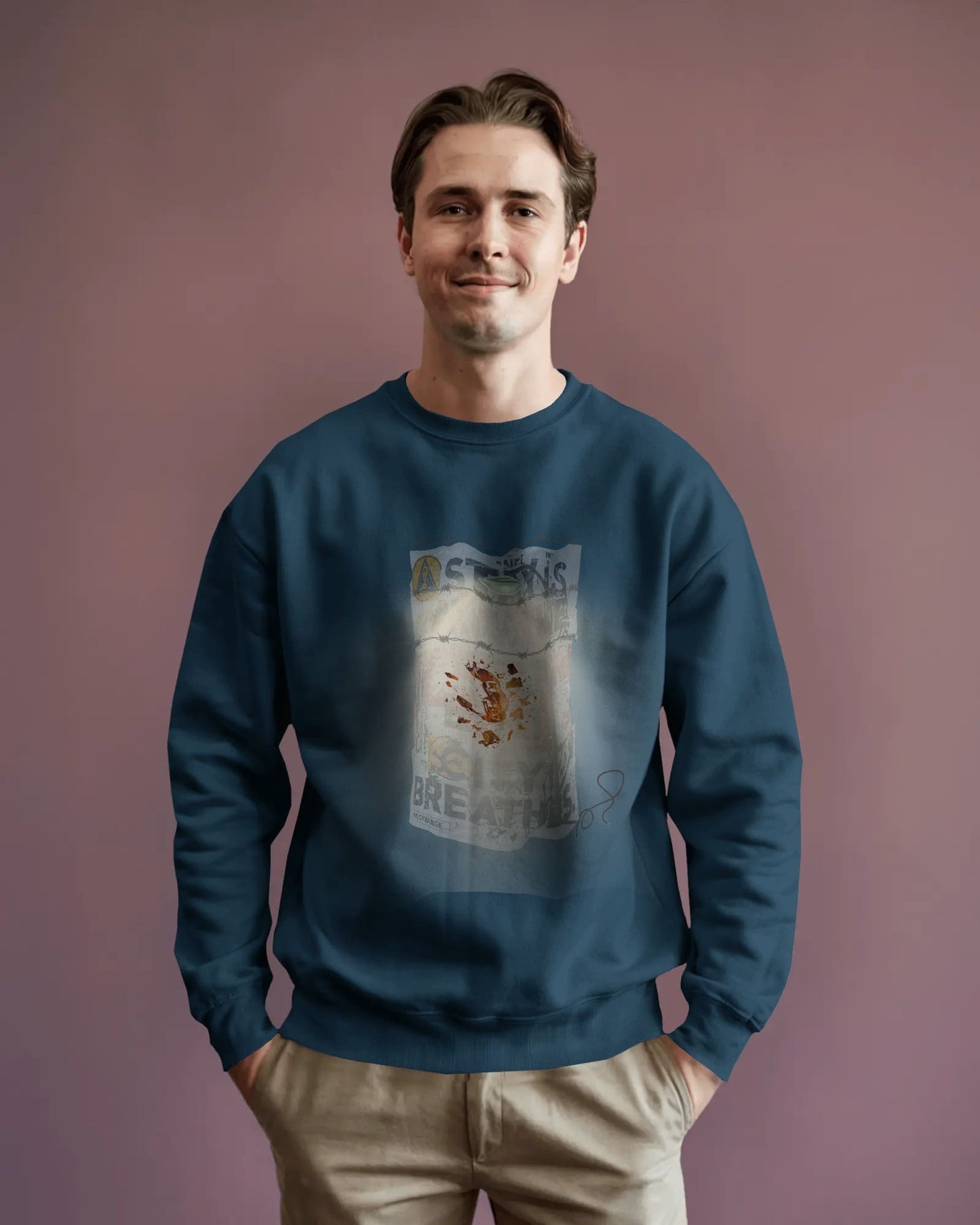 Street Lamp- Men Sweatshirt
