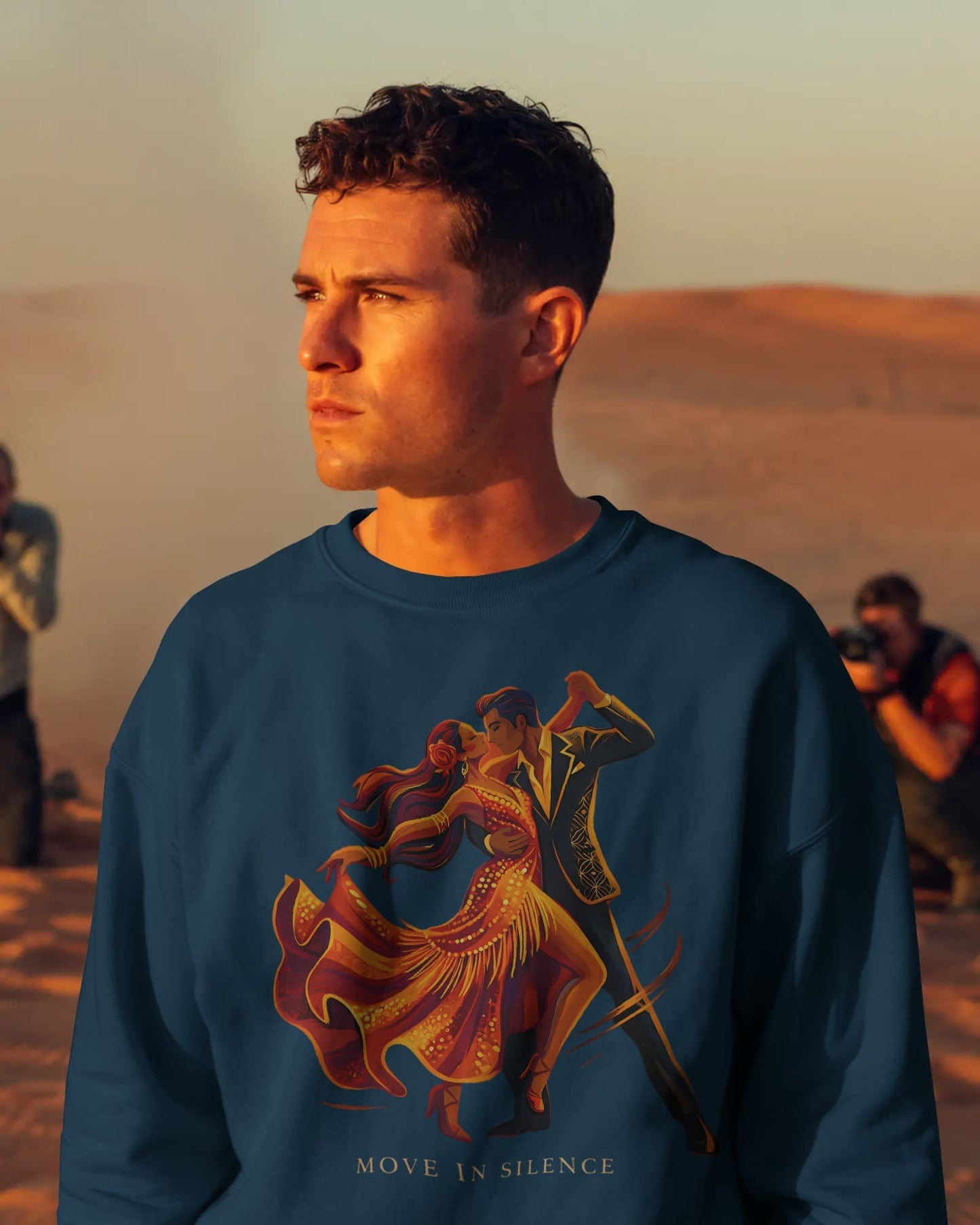 Move in Silence- Men Sweatshirt