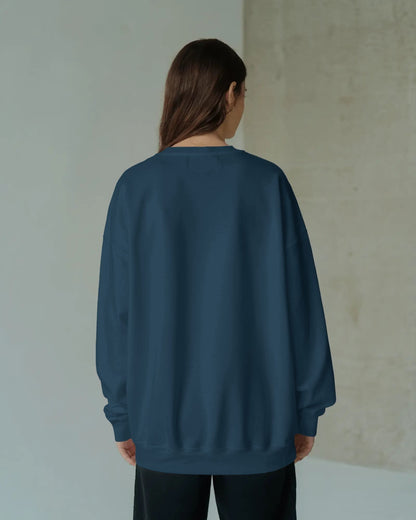 Plain Sweatshirts- Women