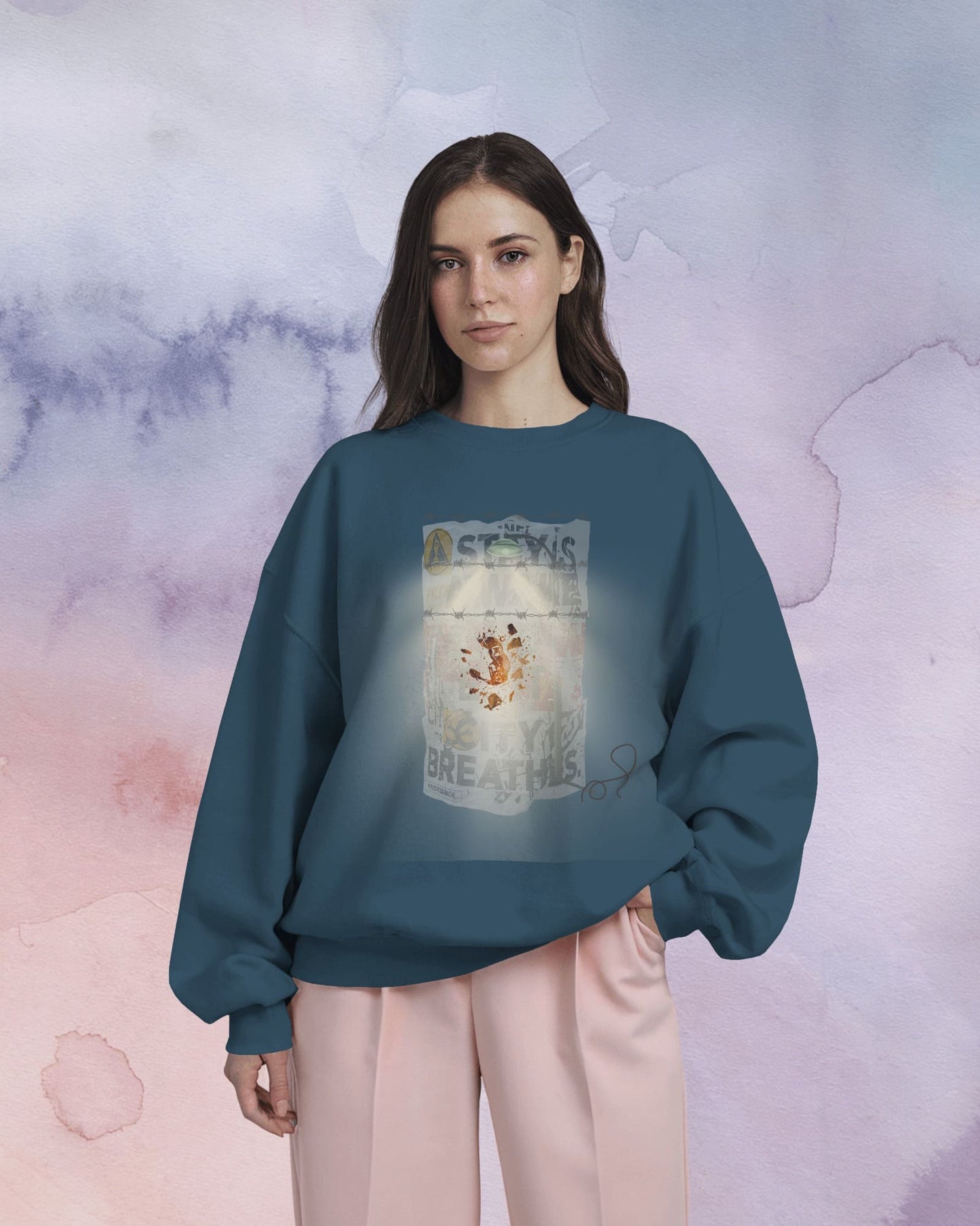 Street Lamp- Women Sweatshirt