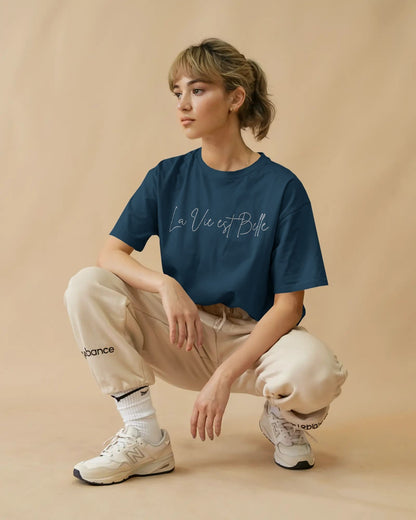 Life is beautiful- Women Oversize T-shirt