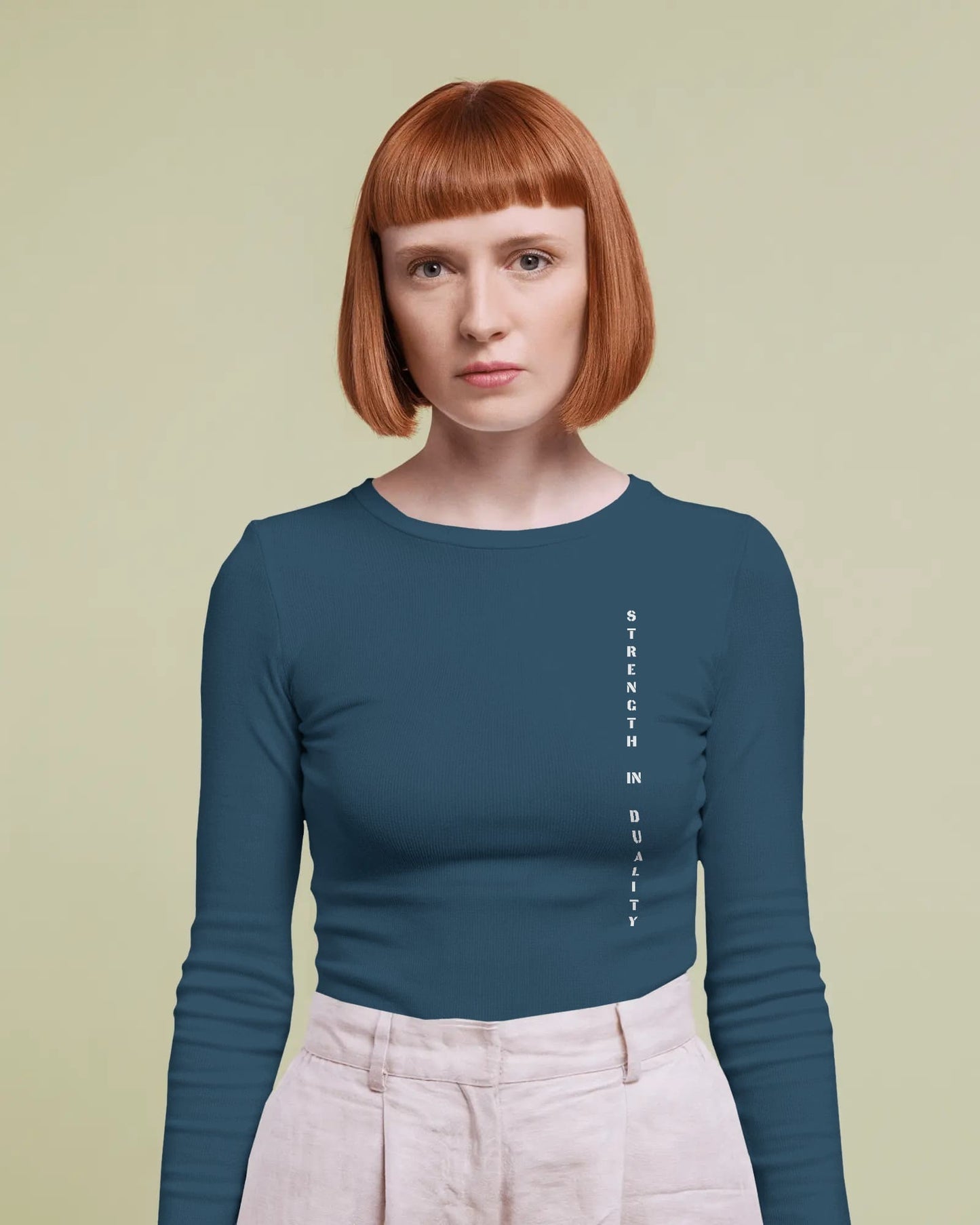 Strength in Duality- Women Full Sleeve T-shirt