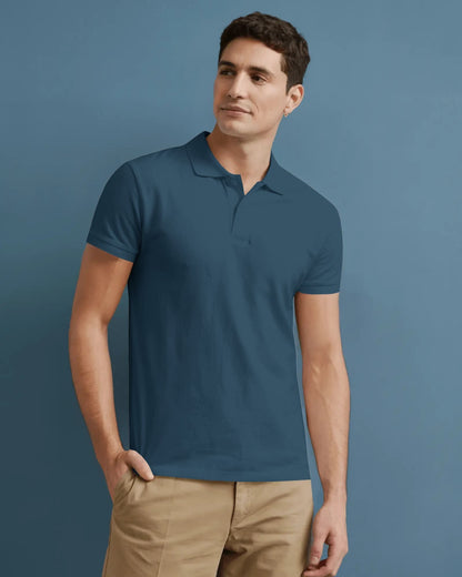 Plain-Men Polo T-Shirts