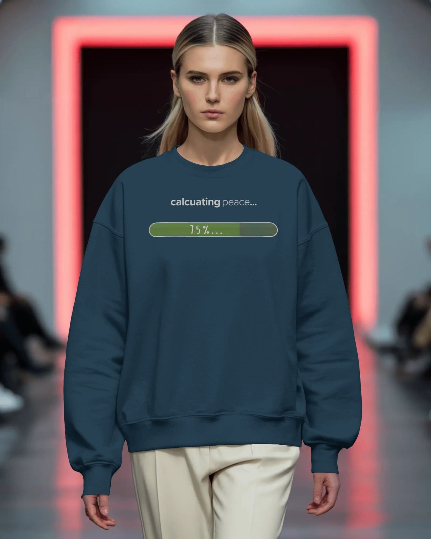 Calculating Peace- Women Sweatshirt